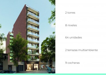 Venta | Monoambiente | 3 de Febrero 1440 | ENTREGA 2026